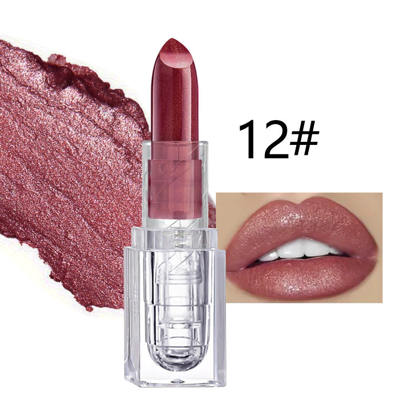 Long-Lasting Velvet Fine Shimmer Lipsticks