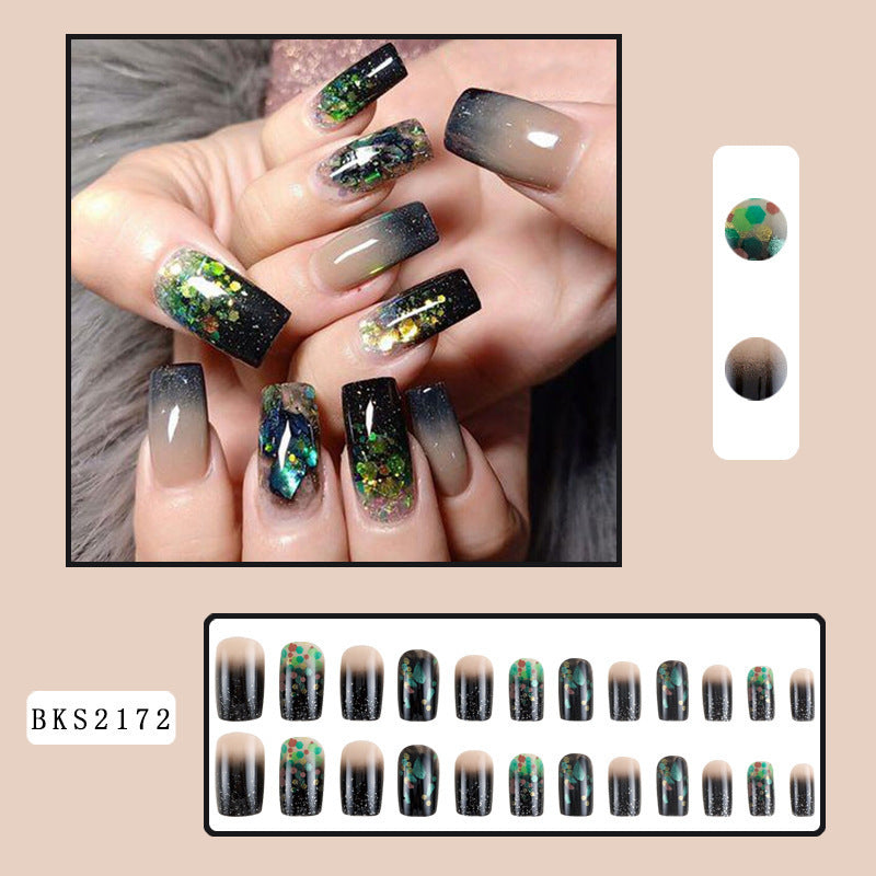 New FashionLong Shiny INS Style Nail Tips