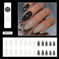 Almond Nails Sweet Cool Super Glitter Euro Fashion Ins Style 24-Piece Nails