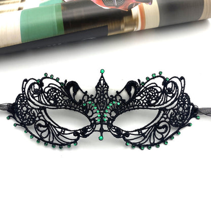 Hollow Diamond Lace Eye Mask