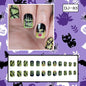 Halloween Green Jump Color Magic Mirror Nails