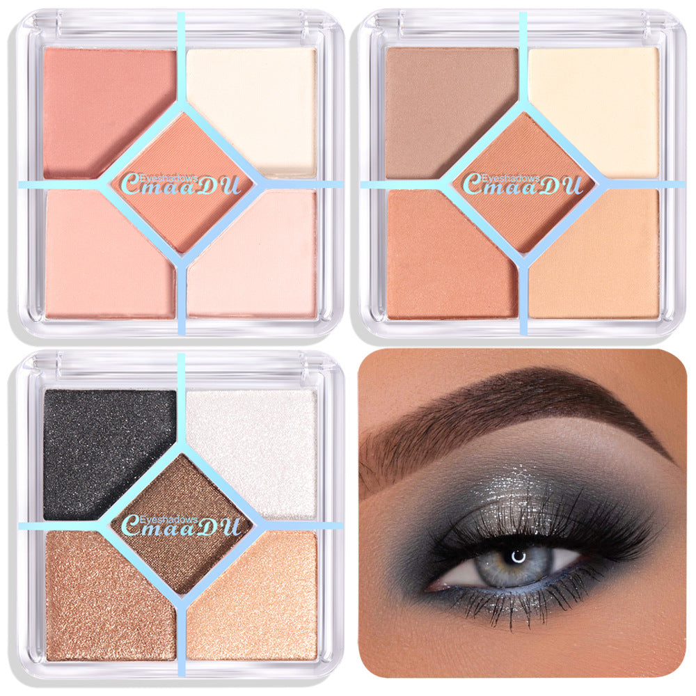 5-Color Eye Shadow Palette-Homeunderwear