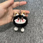 Cute Retro Maneki Neko Plush Keychain - Gift Toy