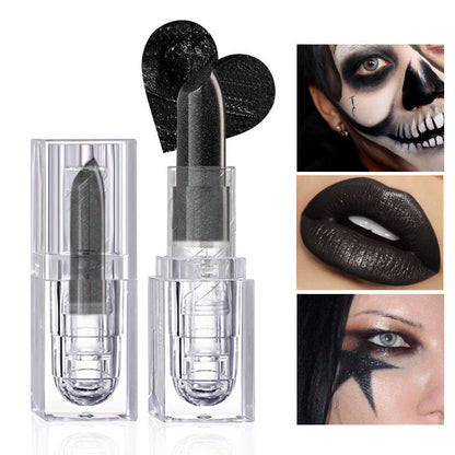 Waterproof Long-Lasting Black Gothic Lip Gloss