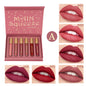 New Fashion Matte Non-Transfer 6-Piece Liquid Lipstick Set for Easy Application-Homeunderwear