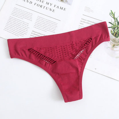 Cat Eye Seamless Low Waist Everyday Panties