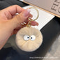 Cute Real Fur Pom Pom Keychain Bag Charm Gift