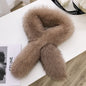 Warm Fox Fur Scarf for Winter Fashion