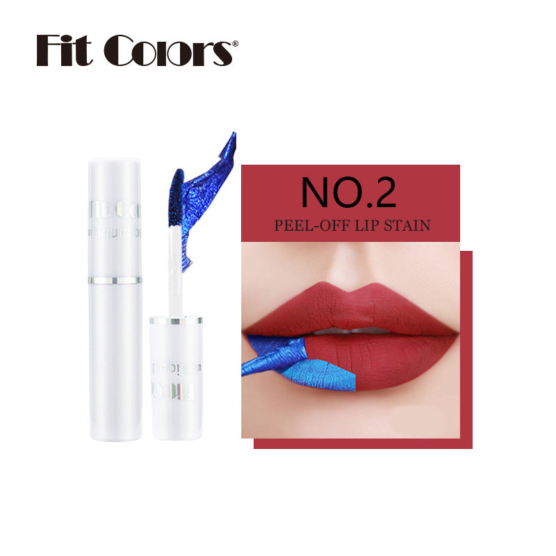 New Fashion Peel-Off Matte Lip Tint with Long-Lasting Color-Homeunderwear