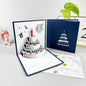 Ins - style 3D Birthday Greeting Card