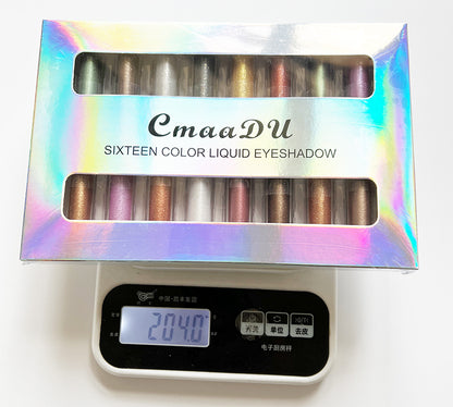 8-Color Shimmer Water-Based Eye Shadow Set-Homeunderwear