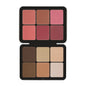 12-Color Blush Palette - Matte & Shimmer, High-End Finis