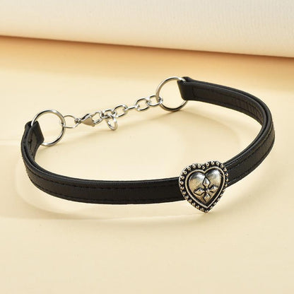 Silent Heart Retro Choker