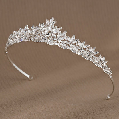 Marquise Gold Crystal Headband