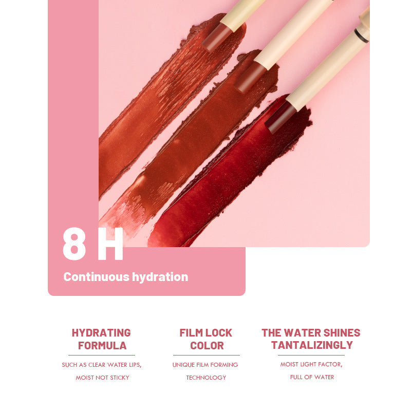 Pinkyfocus Hydrating Mirror Lipstick - Long-Lasting, Non-Transfer