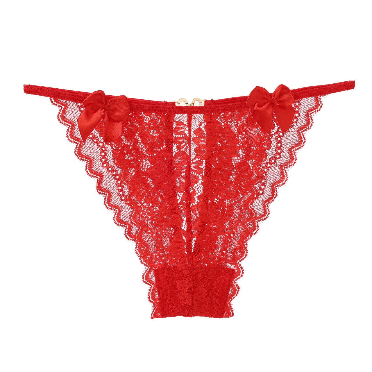 Criss-Cross Crotchless G-String