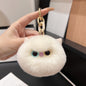 Cute and Adorable Otter Bunny Fur Cat Car Keychain Accessory