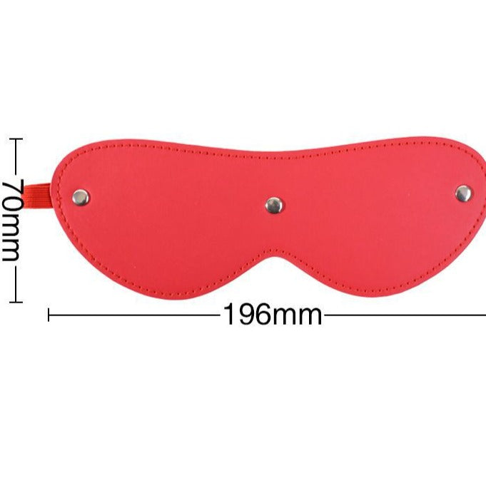 Couple Game PU Eye Mask