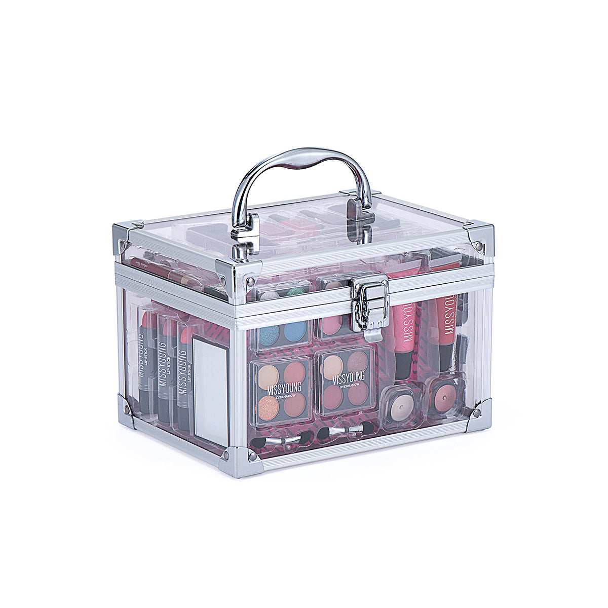 Best-Selling Cosmetics Set with Acrylic Makeup Box-Homeunderwear