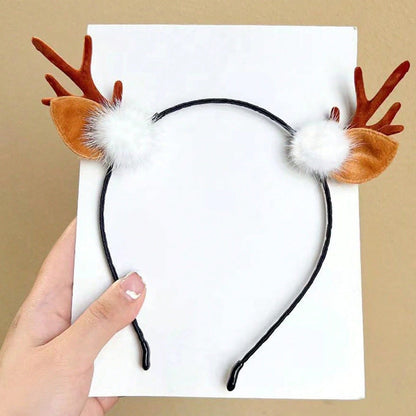 Christmas Antler Forest Headband