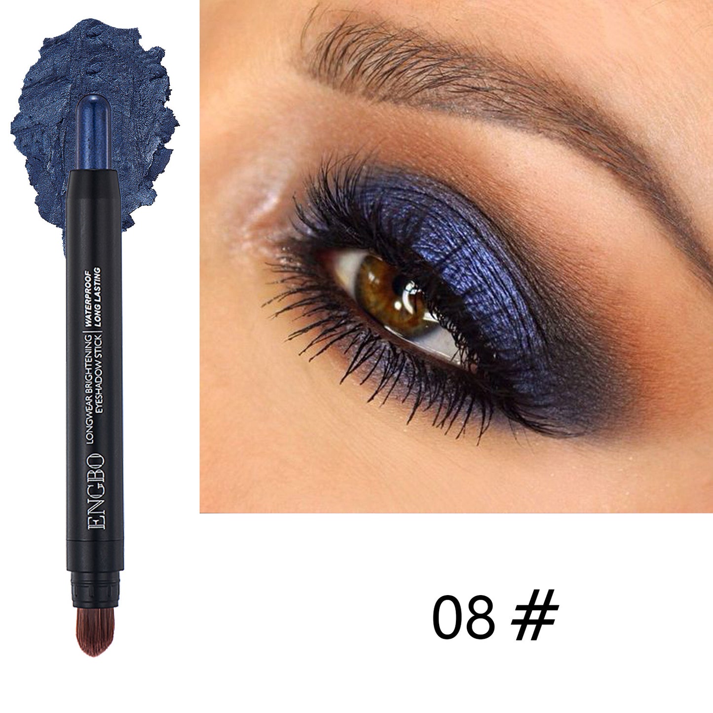 New Dual-Ended Long-Lasting Eyeshadow Pen with Brush-Homeunderwear