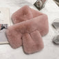 Winter Faux Rabbit Fur Scarf - Cozy & Fashionable