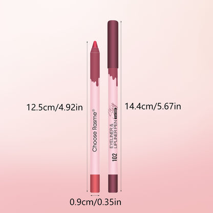 New Fashion12-Color Matte Lip Liner Set - Waterproof-homeunderwear