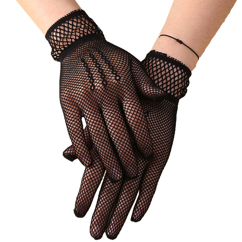 Mesh Three-Rib Gloves