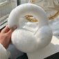 Cute Winter Real Rabbit Fur Ear Muffs - Foldable & Warm