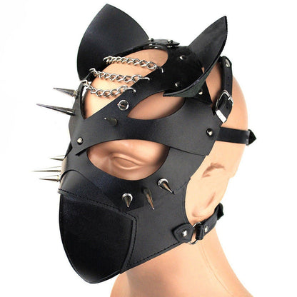 Couple PU Leather Eye Mask