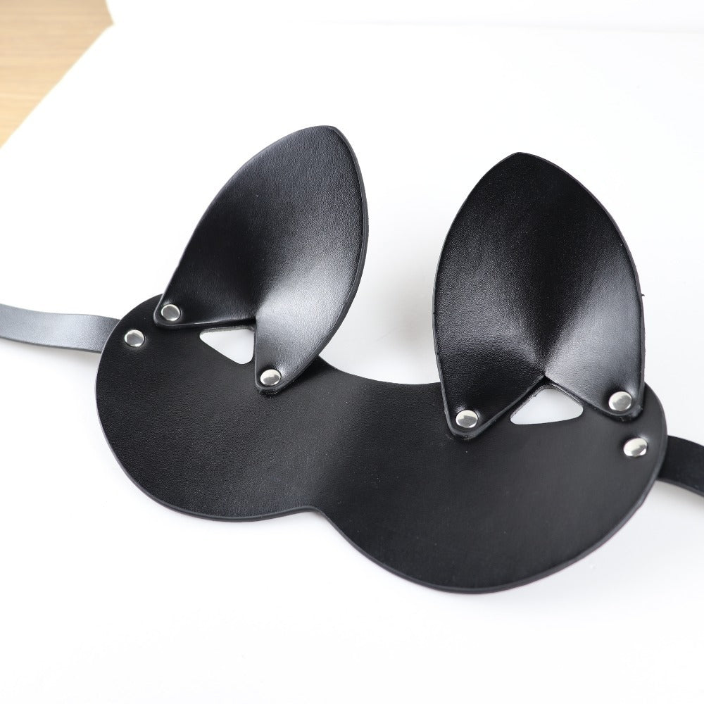 Sexy Blackout Cat Flirting Eye Mask