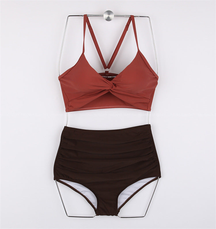 Minimalist Two-Piece Bikini Swimsuit