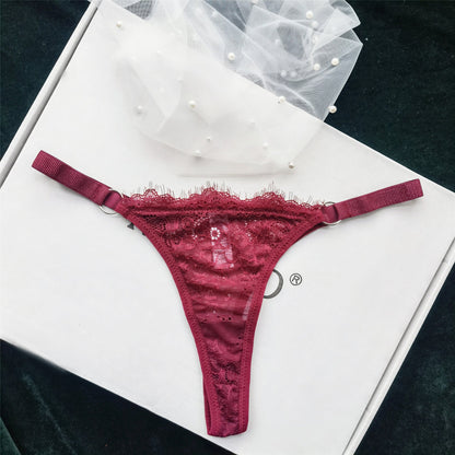 Underwire Lace Embroidery Everyday Panties