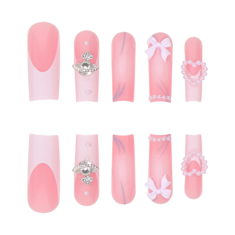 Candy-Themed Removable Nail Tips, Sweet Style