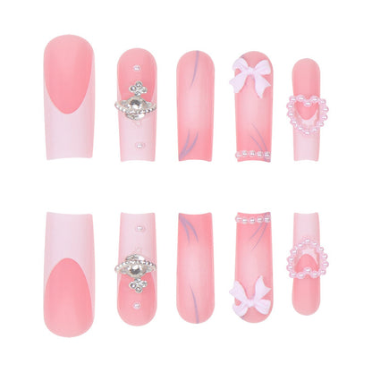 Candy-Themed Removable Nail Tips, Sweet Style