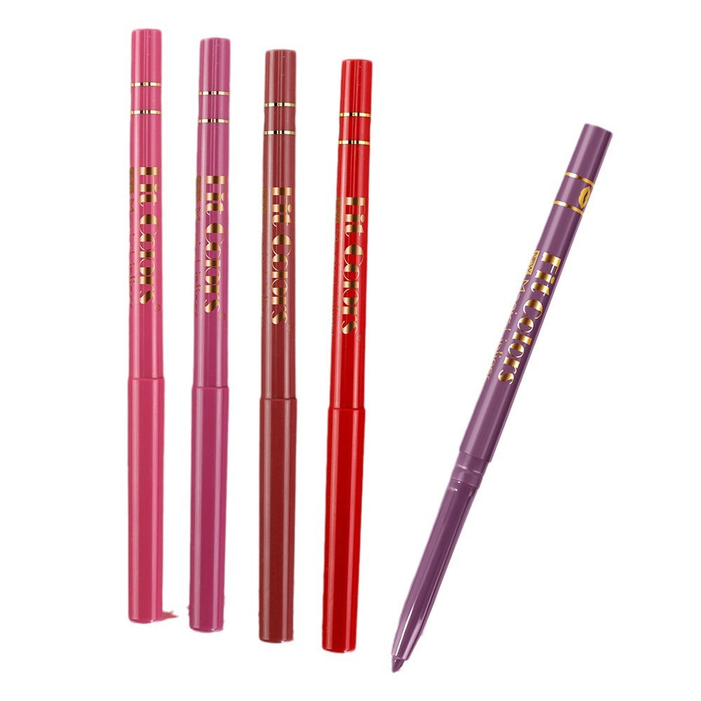 New Fashion 6-Color Matte Lip Liners for Long-Lasting, Velvet Finish-Homeunderwear