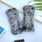 Cute Real Rabbit Fur Mittens - Warm & Stylish