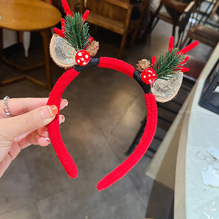 Christmas Antlers Headband