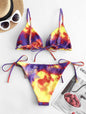 Free Shipping For Tempting Tie Dye Bikini Bottom