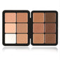 12-Color Blush Palette - Matte, Shimmer, Highlight, Conceal