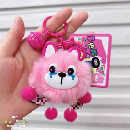 Cute Dopamine Buddy Keychain - Backpack Accessory