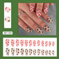 Almond Red Chili Pepper Nails Cute Ins Style-Homeunderwear