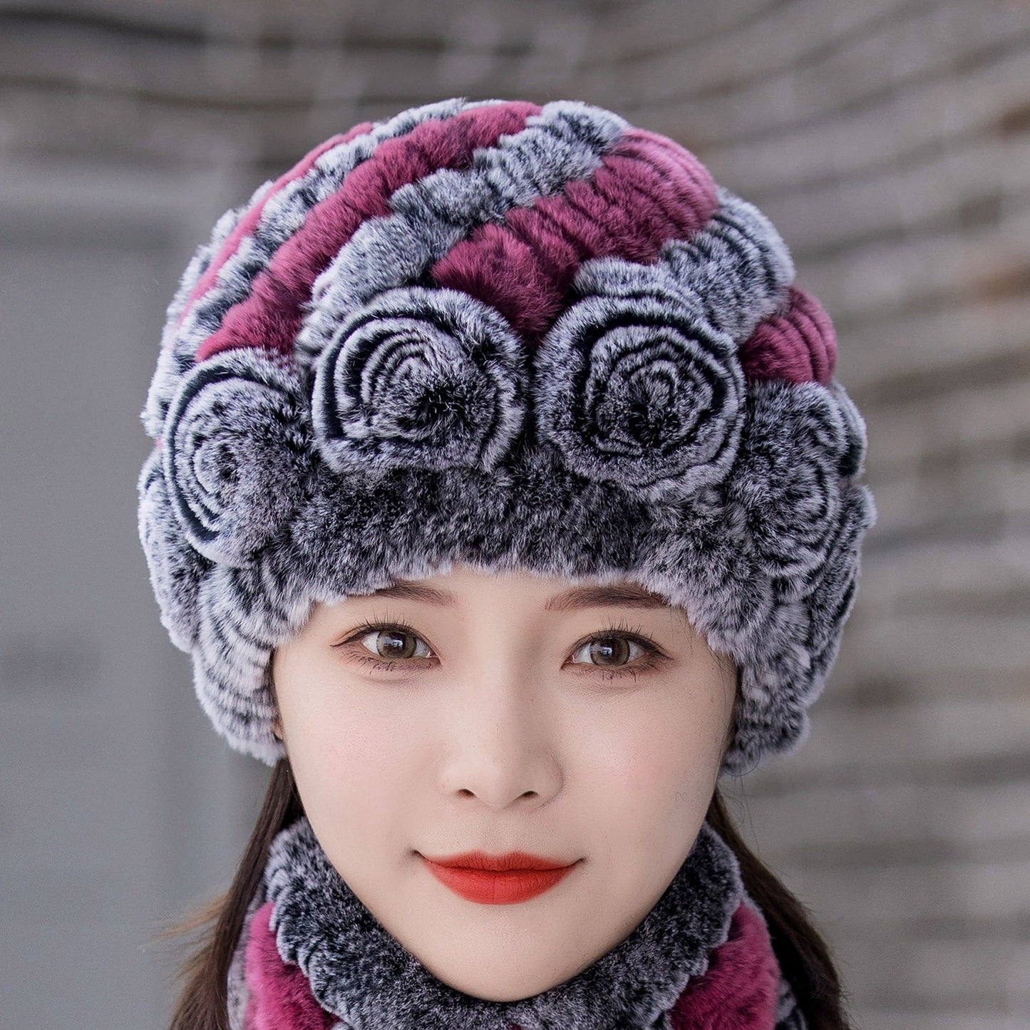 Winter Thick Rabbit Fur Bucket Hat - Warm & Stylish