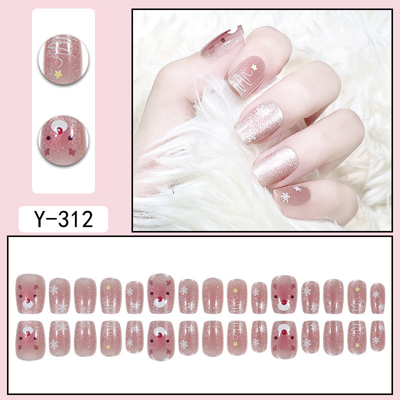 Y7 Removable Fall Nails: Pre-Made Nail Tips from Yiwu