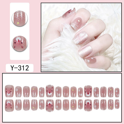 Y7 Removable Fall Nails: Pre-Made Nail Tips from Yiwu