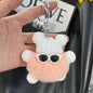 Cute Real Rabbit Fur Keychain - Car & Bag Charm