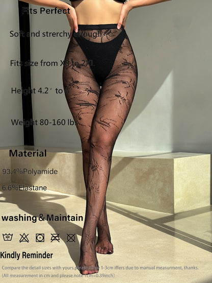 Sexy Spider Beetle Lace Transparent Suspender Mesh Jumpsuit Black Stockings Sexy Lingerie