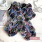 "Fashionable Real Rabbit Fur Scarf - Winter Accessory