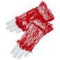 Lace Half-Finger Non-Elastic Gloves