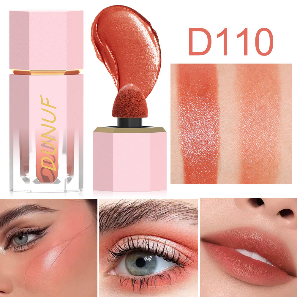 4-Color Liquid Blush & Highlighter Palette-Homeunderwear